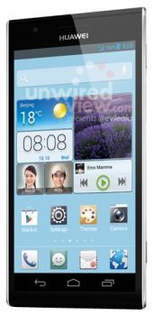 Сотовый телефон Huawei Huawei Huawei Ascend P2 Black - Кызыл