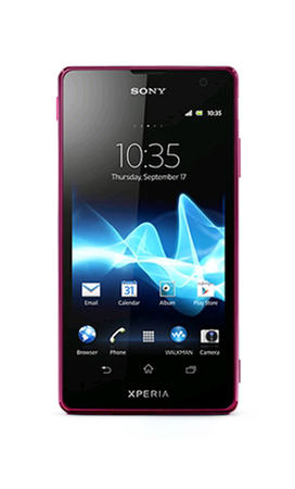 Смартфон Sony Xperia TX Pink - Кызыл